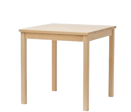 KID'S CONCEPT table pour enfant Saga en hêtre